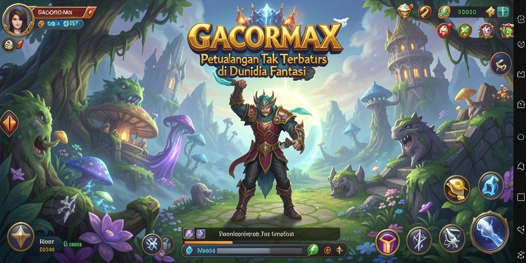 Screenshot GACORMAX menampilkan gameplay mendebarkan pada dunia petualangan.