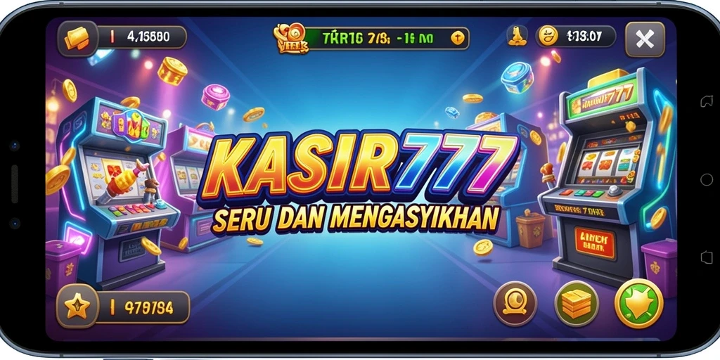 Screenshot gameplay KASIR777 menampilkan aksi seru dalam permainan arcade.