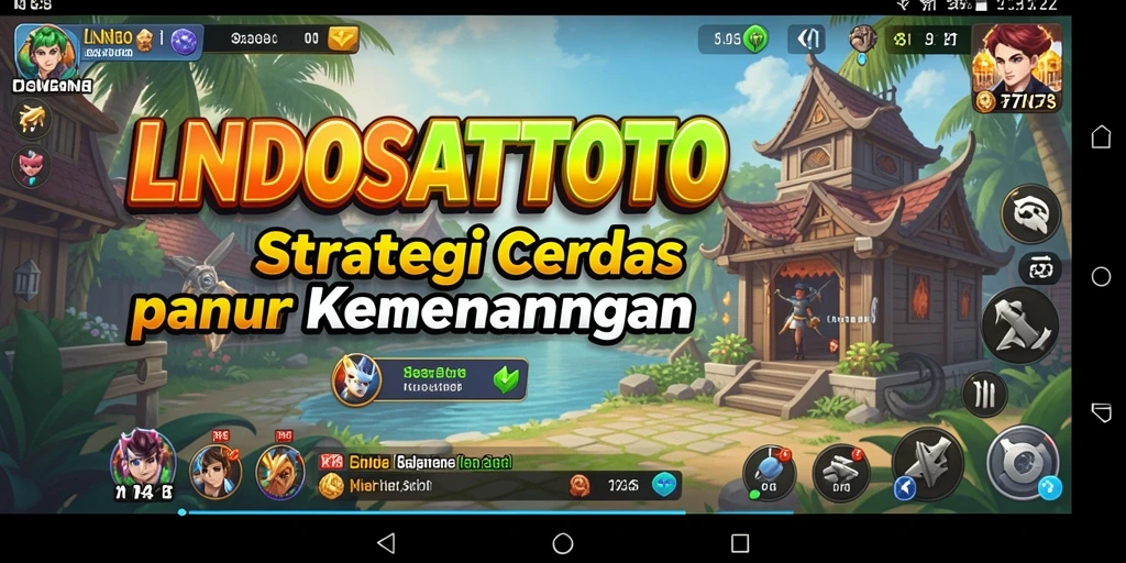 Tampilan gameplay LNDOSATTOTO yang menegangkan dan strategis.