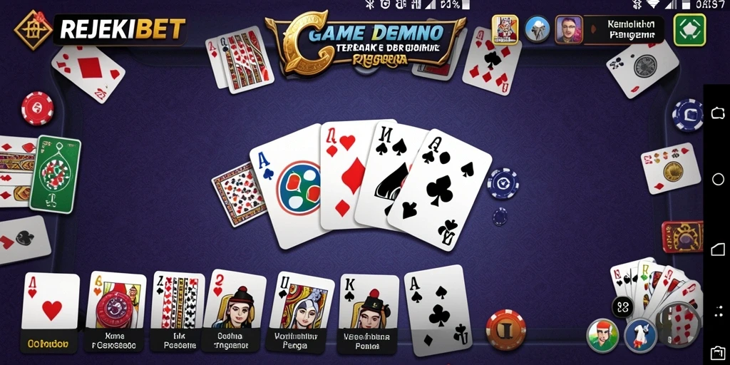 Screenshot utama REJEKIBET menampilkan gameplay seru Domino dengan grafis menawan.