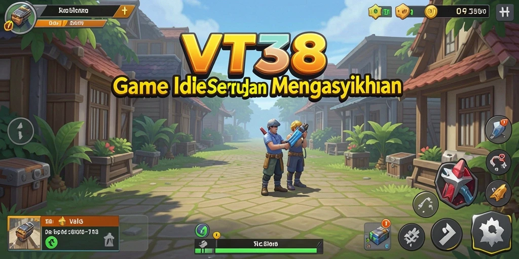 Tampilan gameplay VT38 yang menarik dan mengasyikkan.