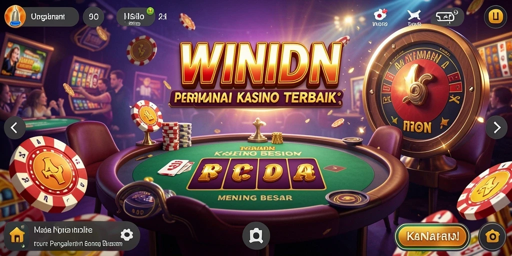 Tampilan menarik dari gameplay Kasino di WINIDN.