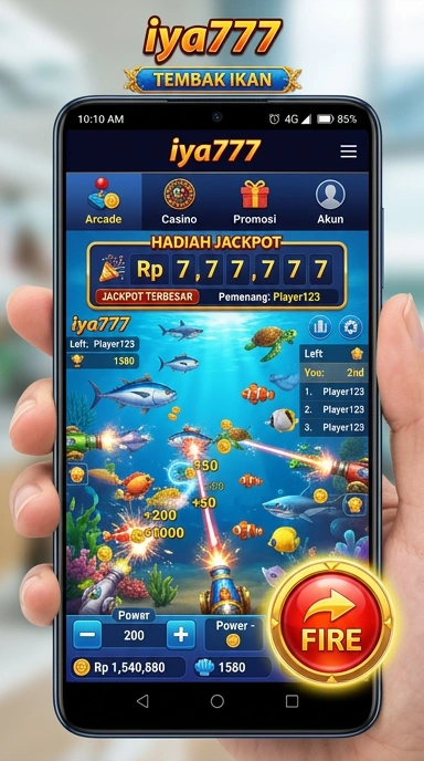 Tampilan antarmuka aplikasi iya777 yang ramah pengguna.